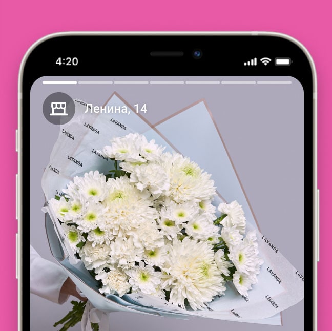 Цветочная витрина